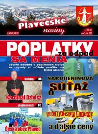 Plavečské noviny 1/2013