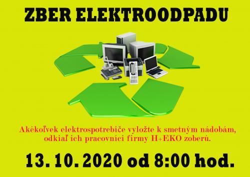 Zber elektroodpadu